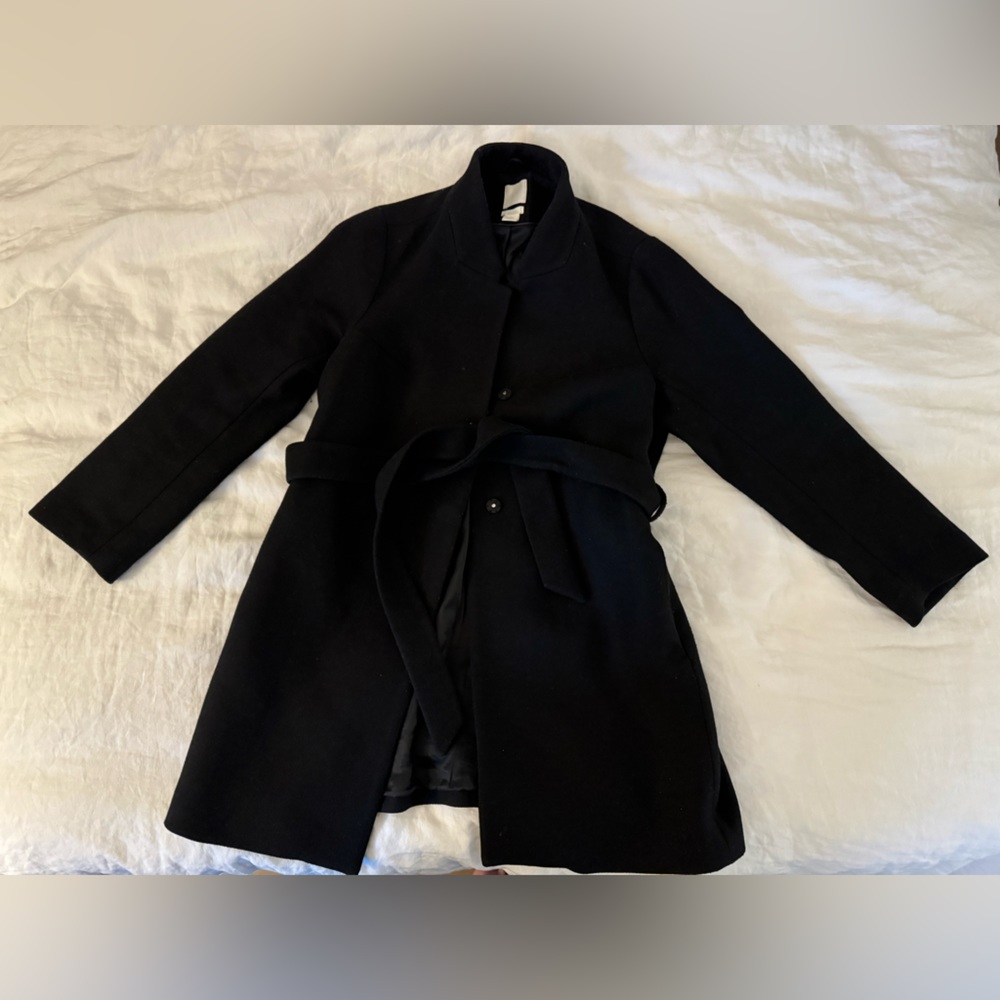 H&M wool blend winter coat